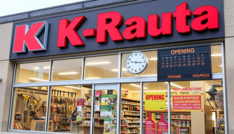 K-Rauta Lanterna – aukiolo, tuotteet ja yhdistystiedot